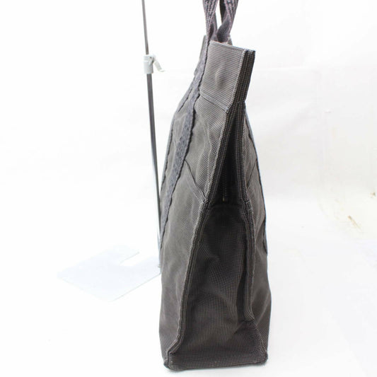 Brand Inspired Luxury Hermes Tote Bag Herline Gray Canvas (SHC7-10102)