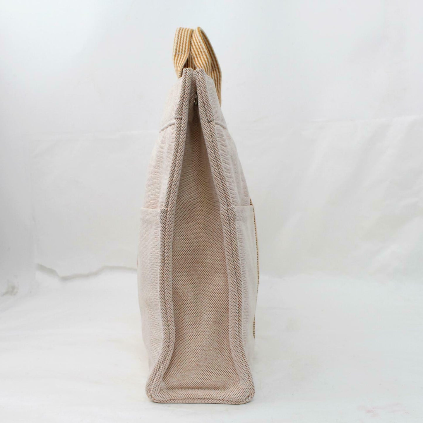 Luxury Hermes Tote Bag New Fourre Tout Tote Beige Canvas (SHC1-16191)
