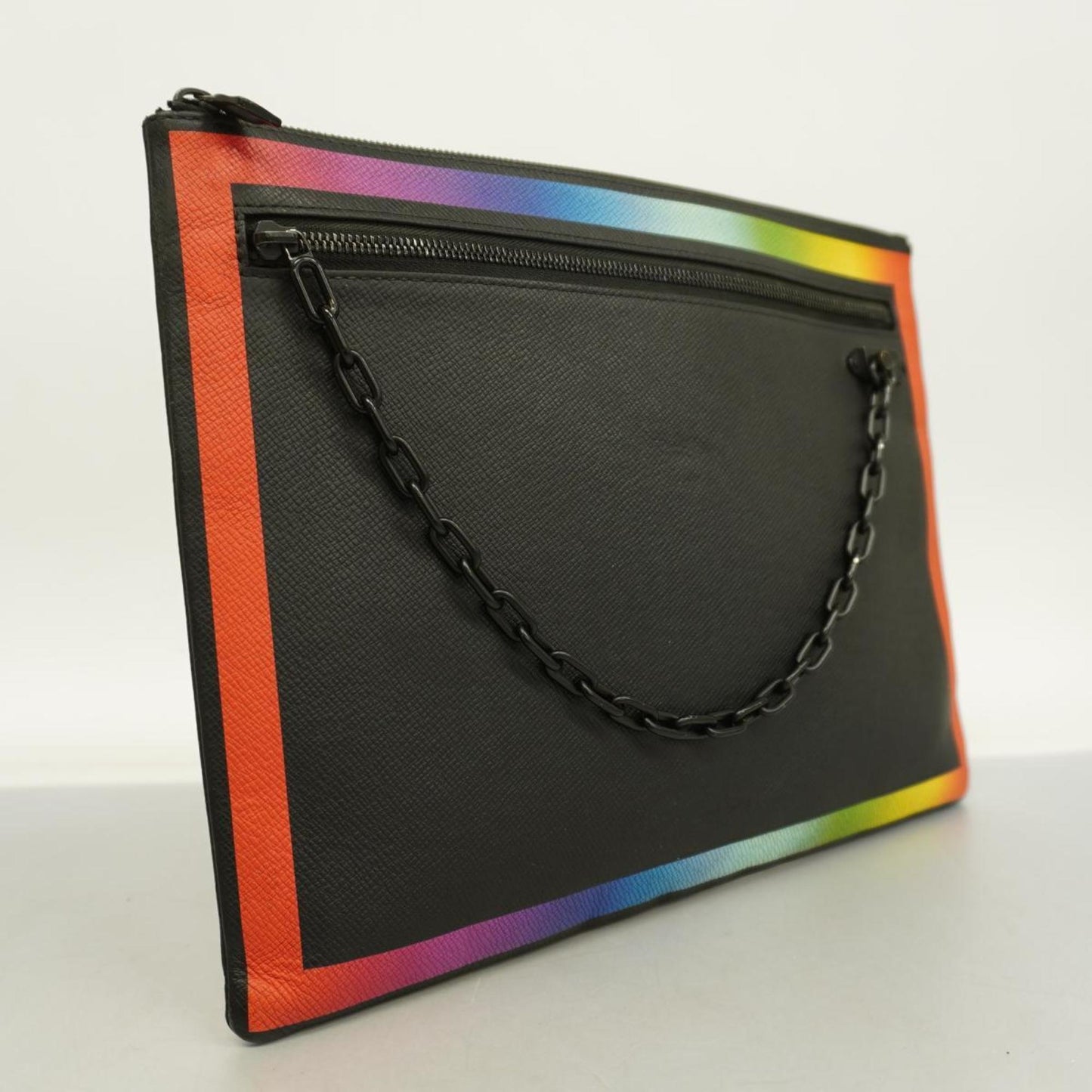 Louis Vuitton Pochette A4 Leather Clutch Bag ()