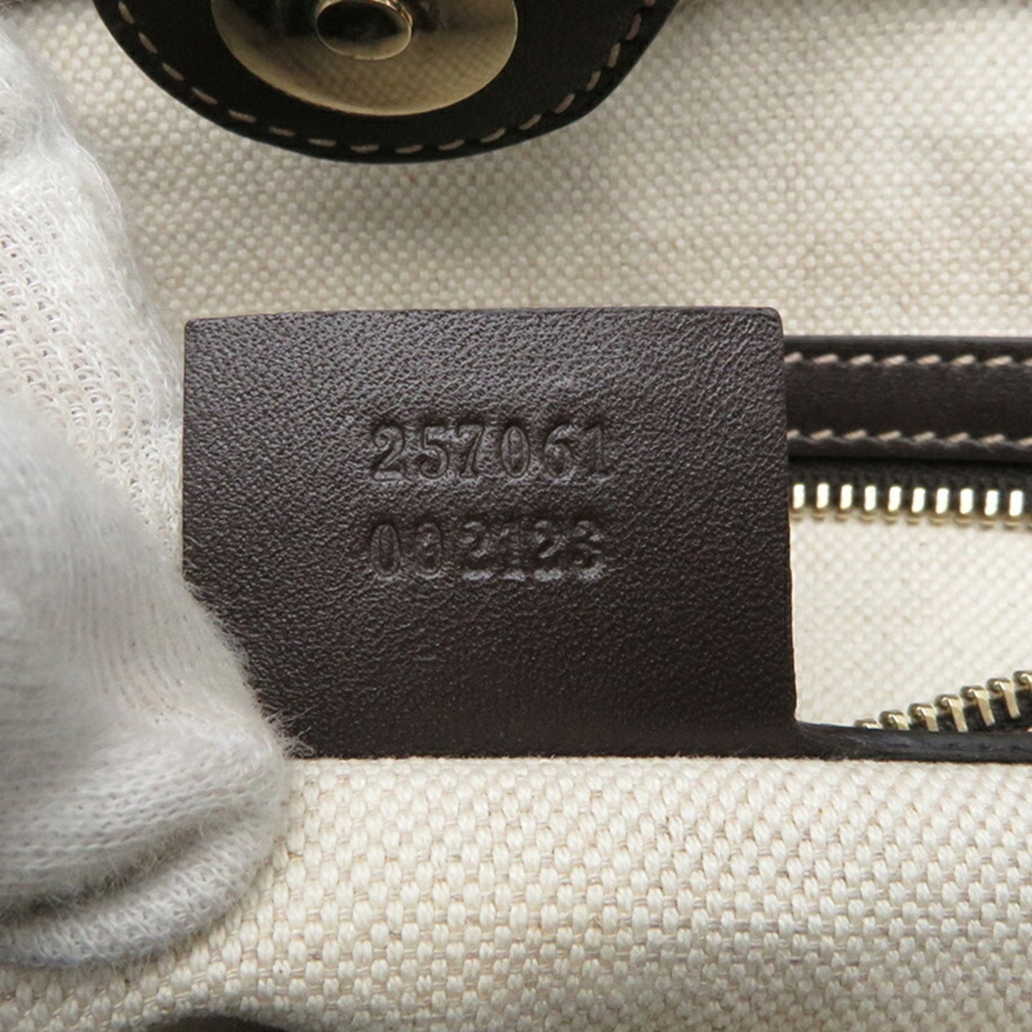 Gucci Gg Canvas Canvas Tote Bag ()