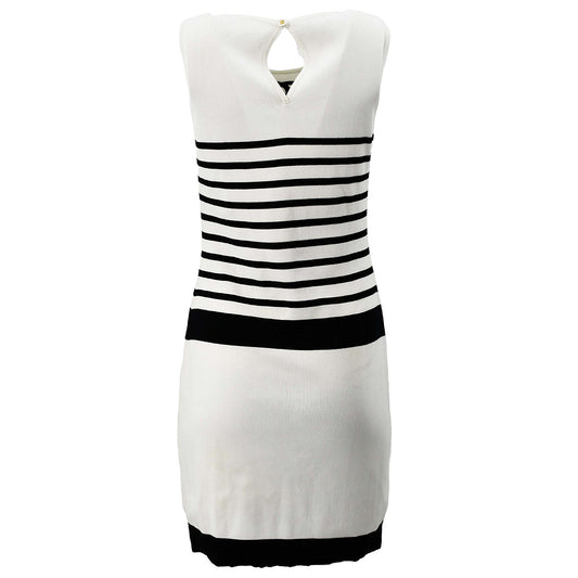 Luxury Chanel CC striped dress #40