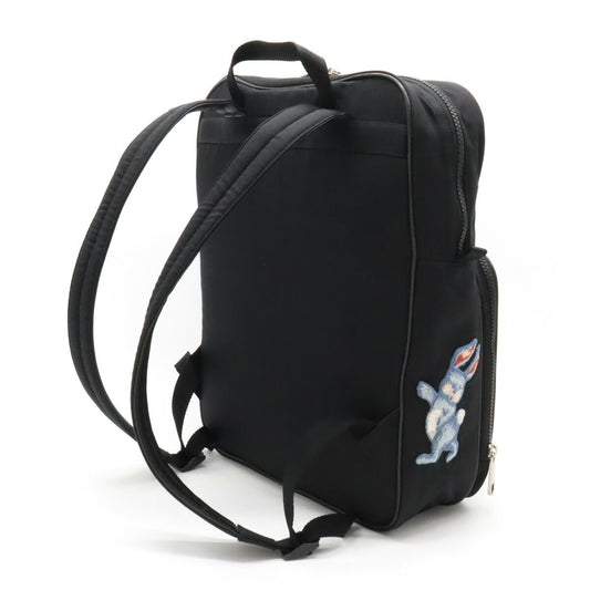 Luxury Gucci Trending 2025 Nylon Canvas Sequin Leather Backpack