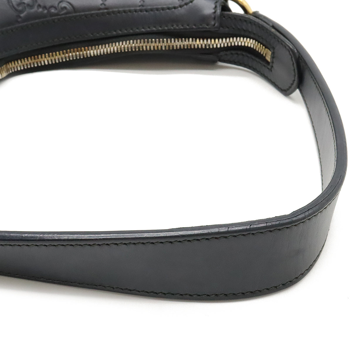Luxury Gucci Trending 2025 Leather Shoulder Bag Black 414930