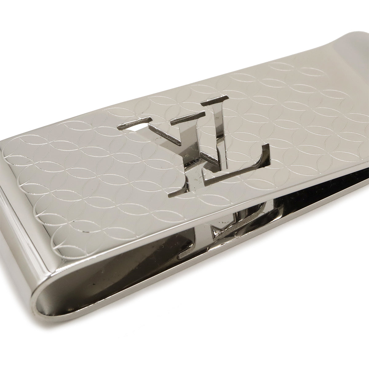 Louis Vuitton Money Clip Silver M65041