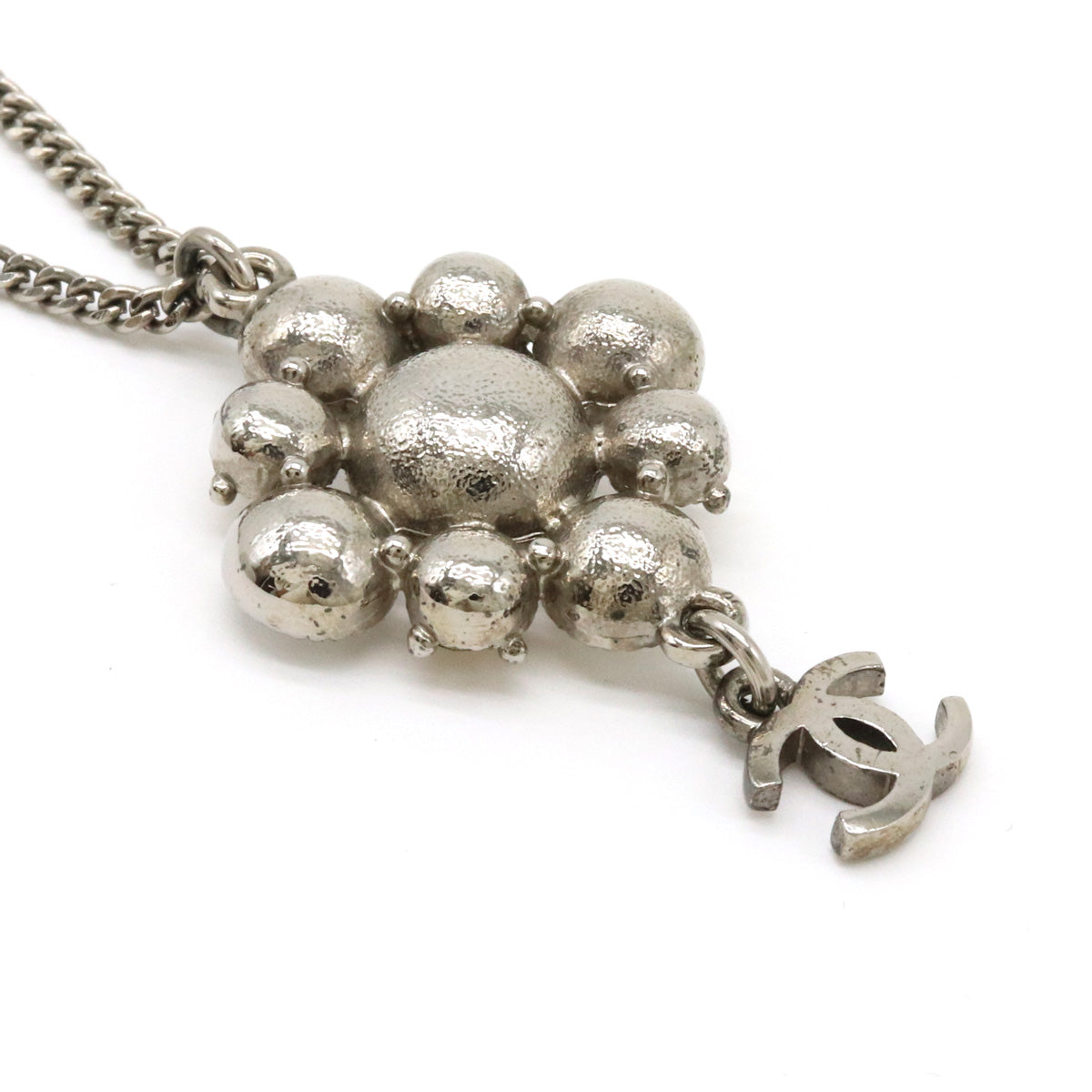 Chanel Coco Mark Rhinestone Necklace