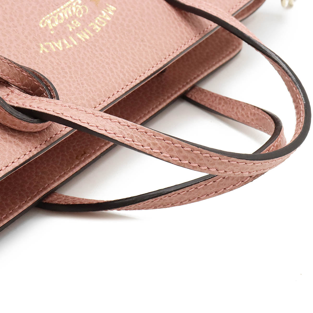 Luxury Gucci Trending 2025 Leather Swing Mini Top Handle Bag