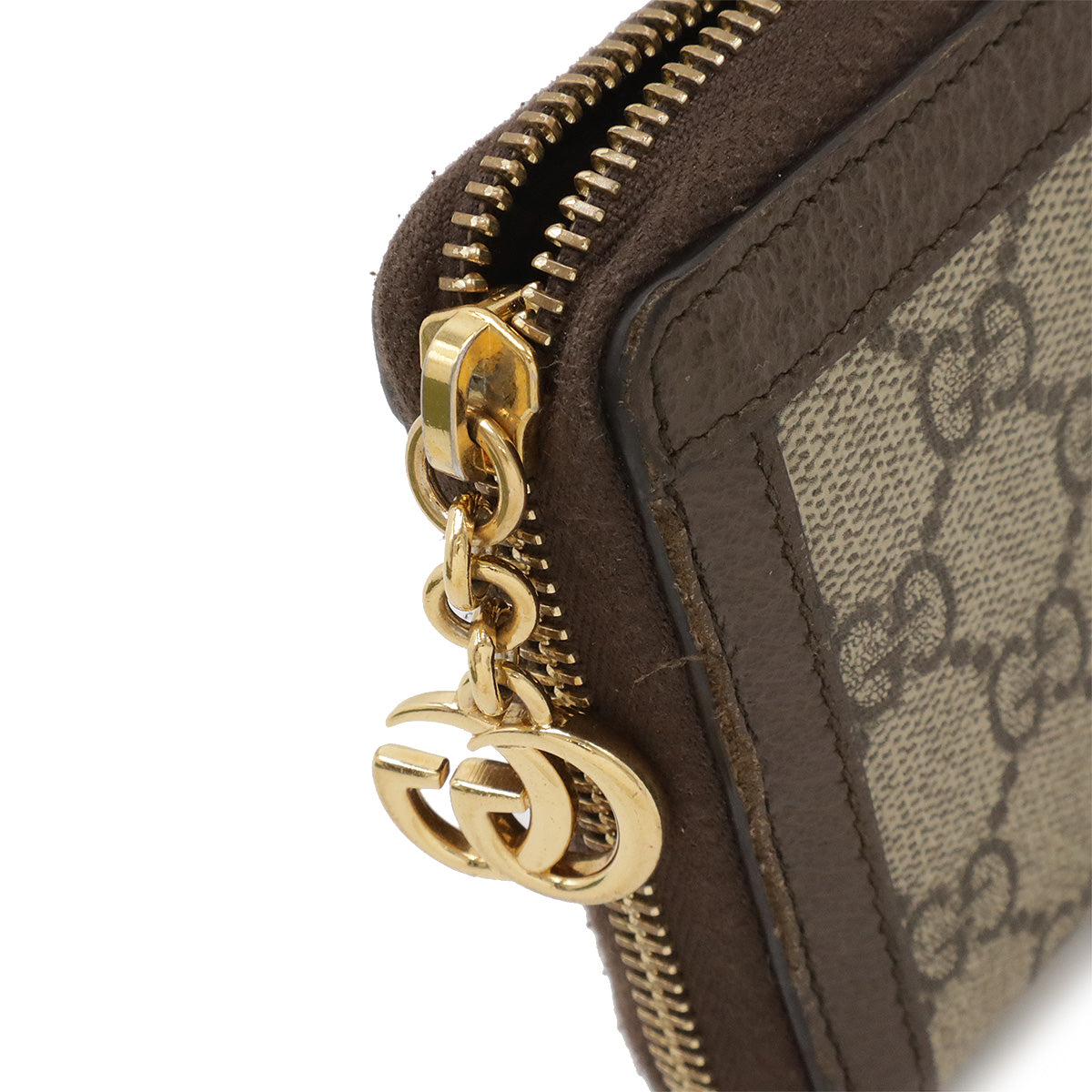 Luxury Gucci Trending 2025 Ophidia GG Supreme Zip Around Wallet
