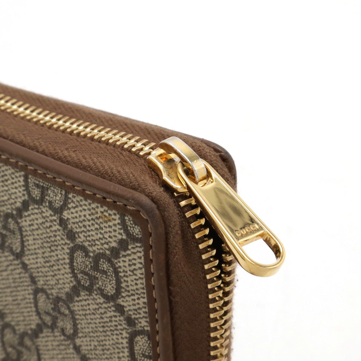 Luxury Gucci Trending 2025 Interlocking G GG Supreme Zip Wallet