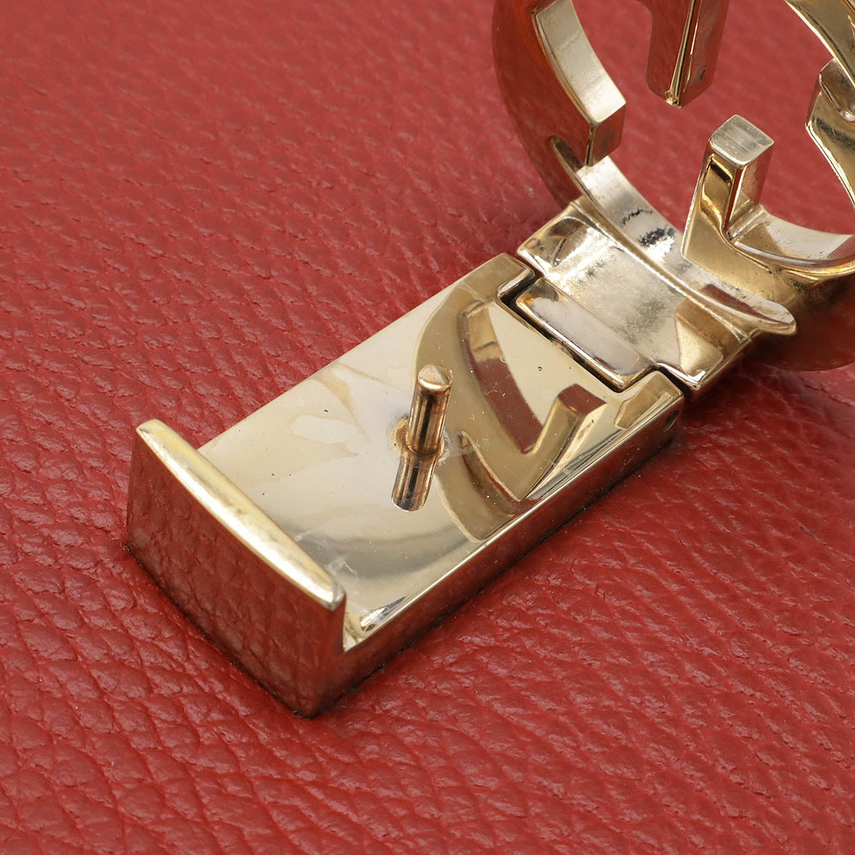 Luxury Gucci Trending 2025 Leather Interlocking G Chain Bag