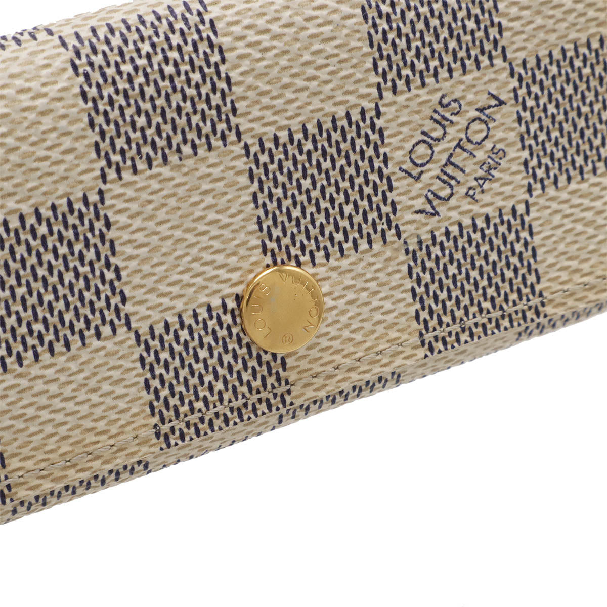 Louis Vuitton Damier Azur Key Case N60386
