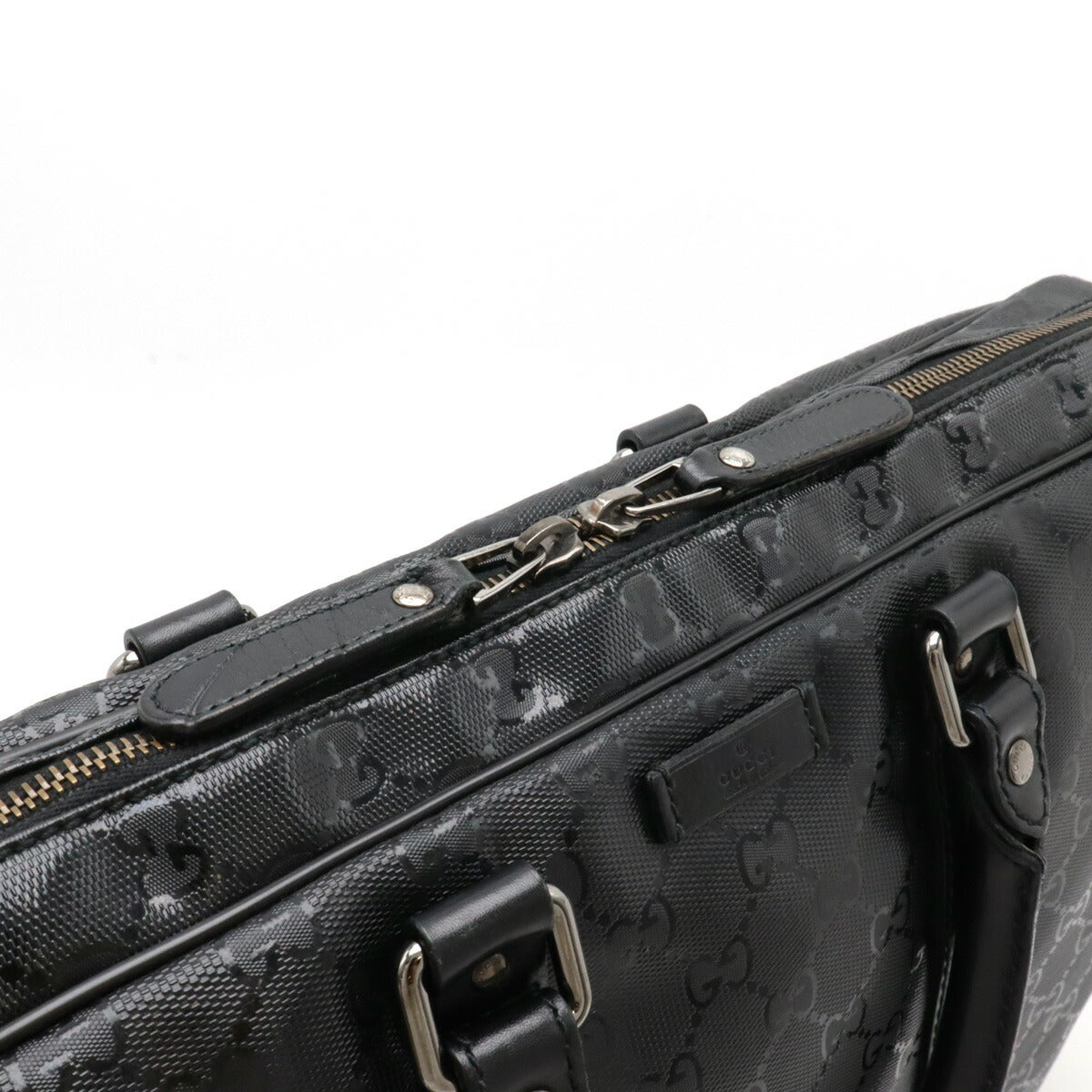 Luxury Gucci Trending 2025 GG Imprime Business Bag Briefcase Black
