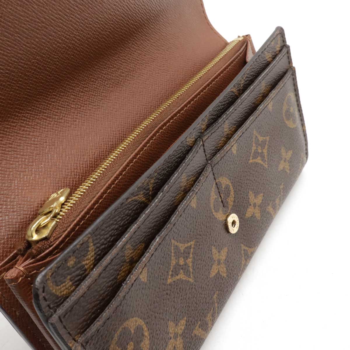 Louis Vuitton Monogram Sarah Long Wallet M60531