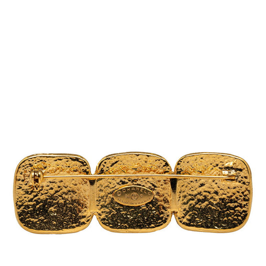 Chanel Vintage Triple Co. Brand Brooch G Chanel