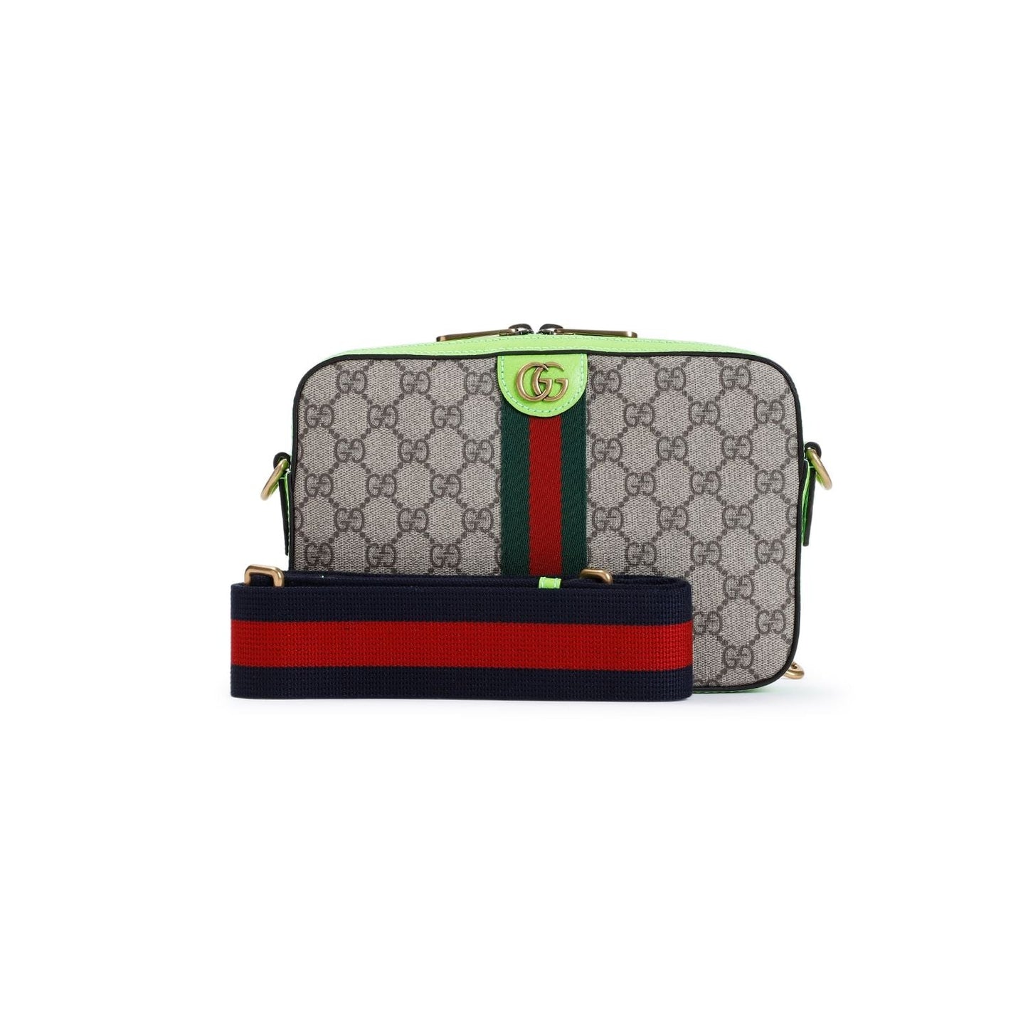 Luxury Gucci Trending 2025 Men's Ophidia Gg Crossbody Bag in Brown | Size UNICA | 699439FADIC