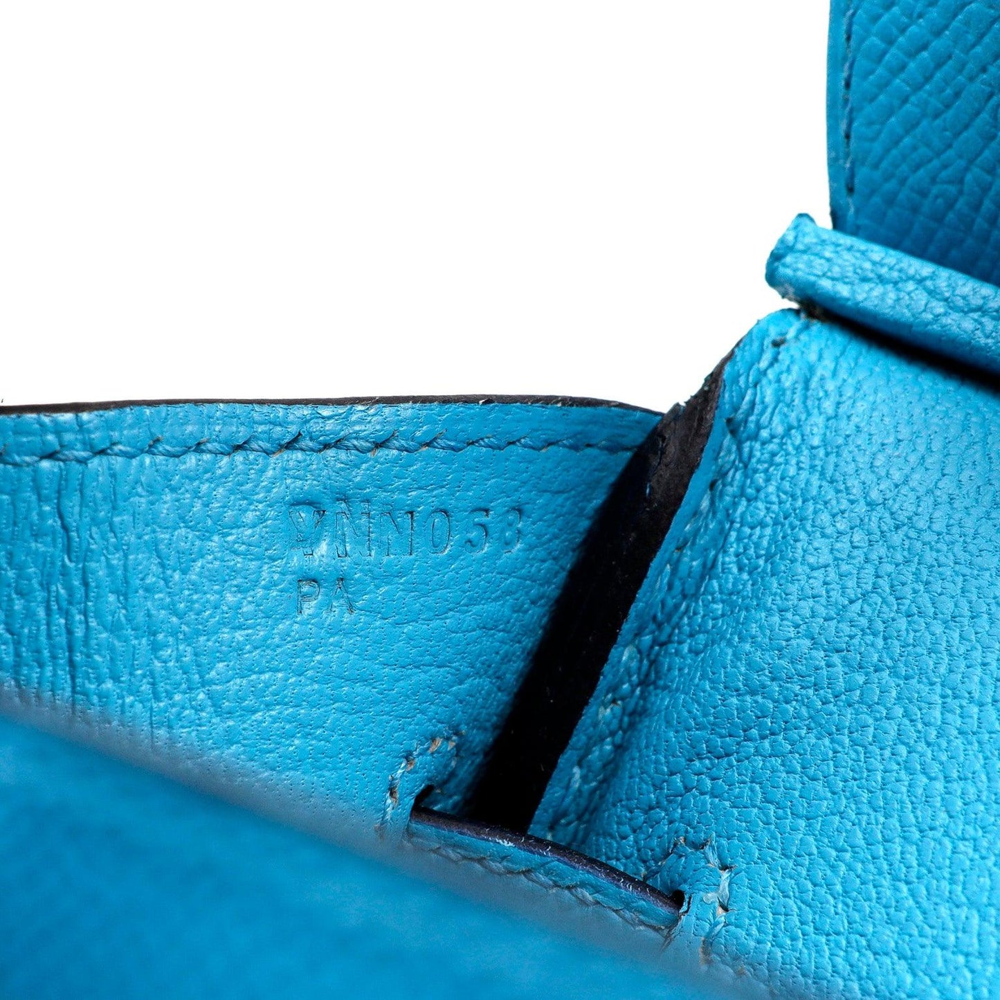 Luxury Hermes 30cm Cotton Candy Blue Epsom w/ Palladium Hardware