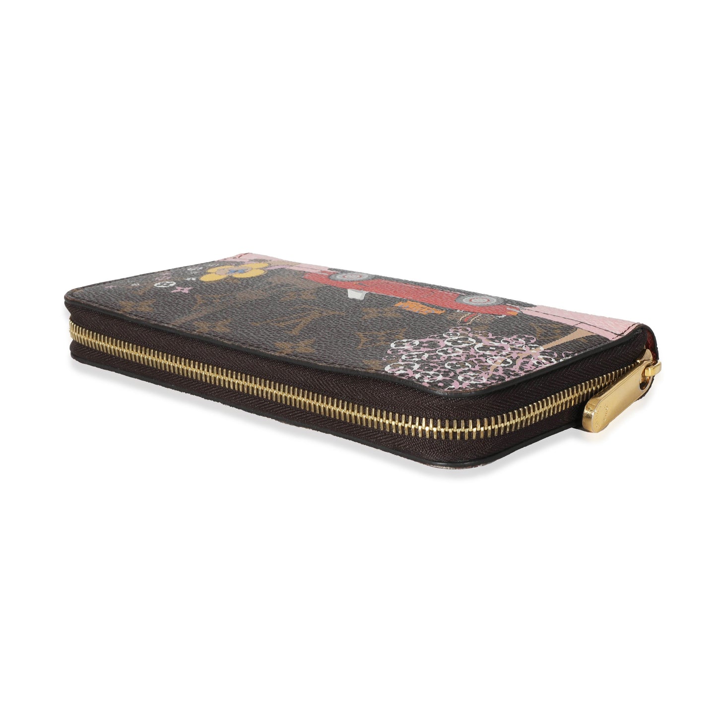 Louis Vuitton Louis Vuitton Monogram Canvas Vivienne Christmas Animation Zippy Wallet