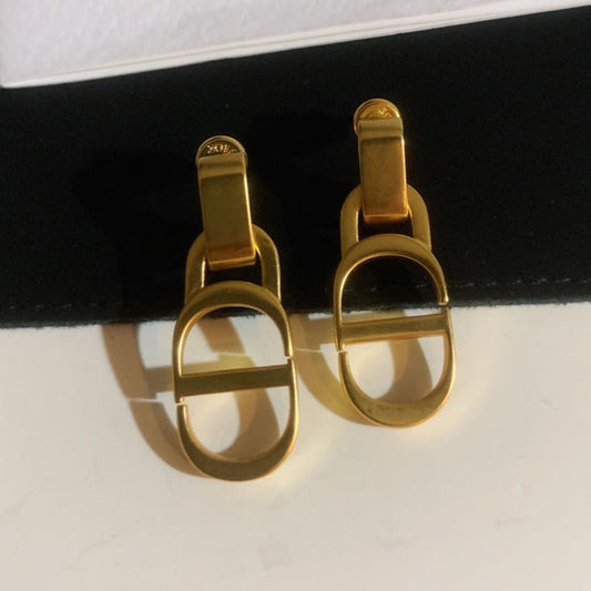 Luxury DiorEARRINGS GOLD