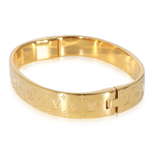 Louis Vuitton Louis Vuitton Nanogram Bracelet in Base Metal