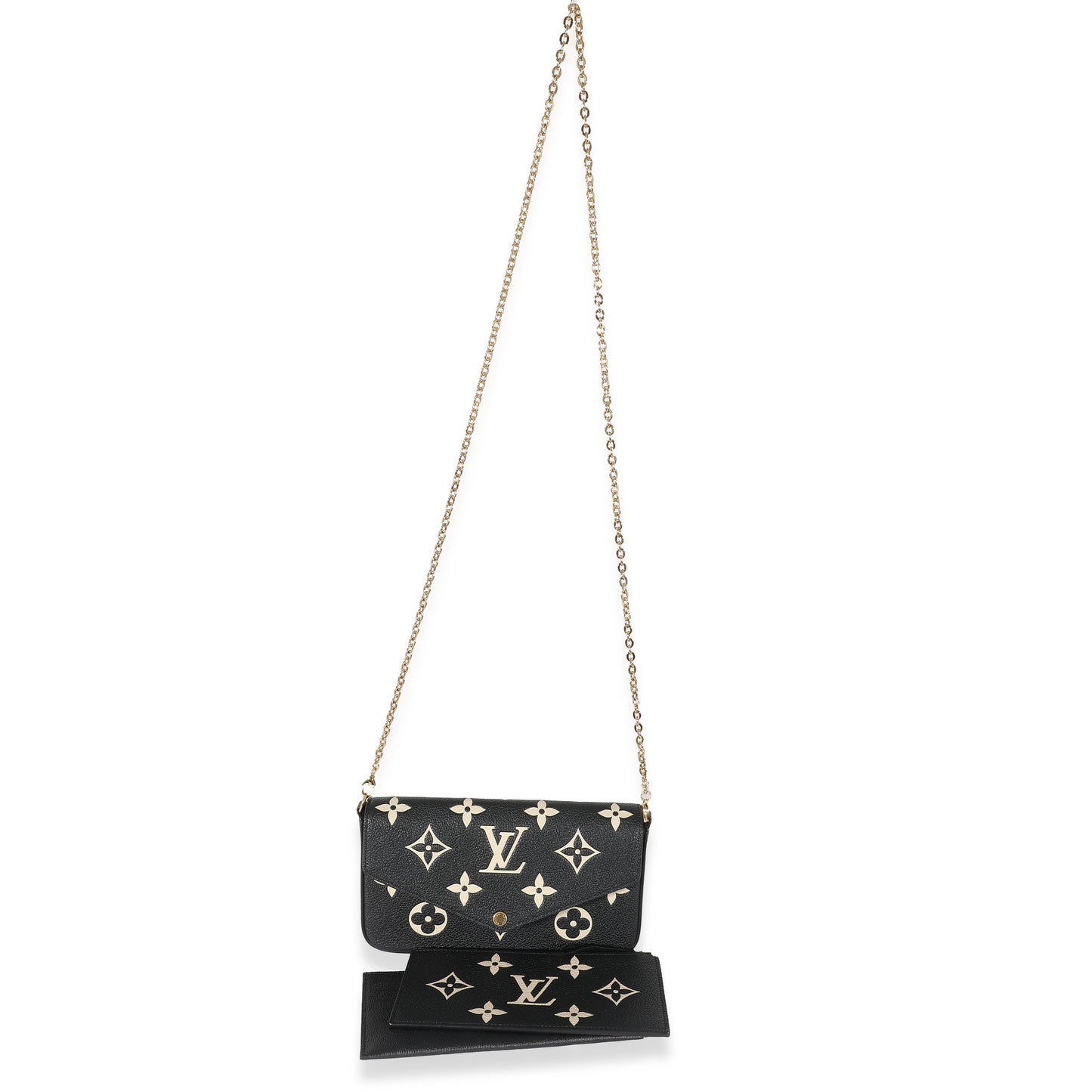Louis Vuitton Louis Vuitton Bicolor Monogram Empreinte Félicie Pochette