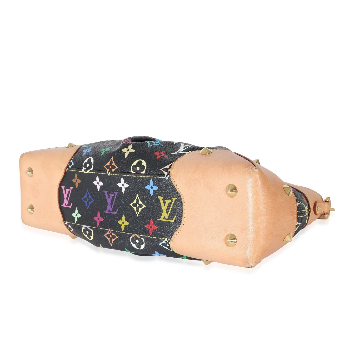 Louis Vuitton Louis Vuitton Black Monogram Multicolor Canvas Judy MM