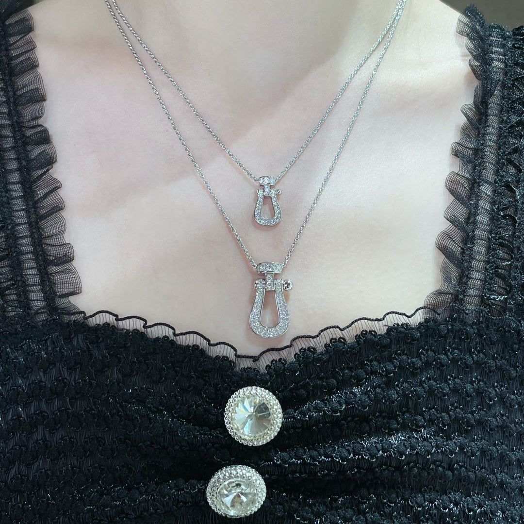 Luxury DiorFORCE 10 LARGE MODEL DIAMOND NECKALCE