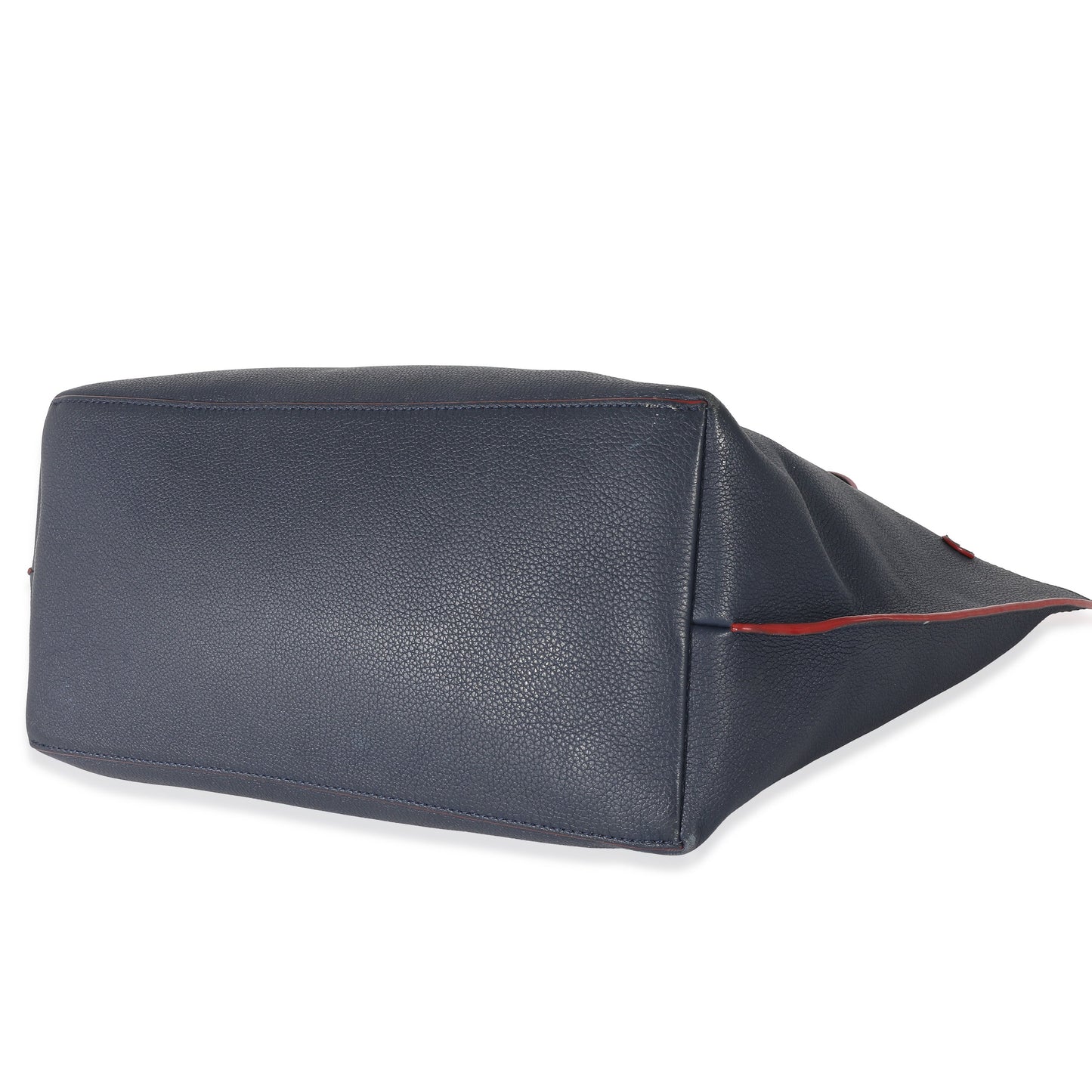 Louis Vuitton Marine Rouge Taurillon Lockme Cabas Tote