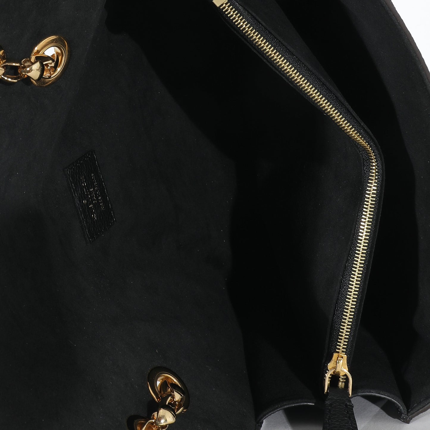 Louis Vuitton Louis Vuitton Black Taurillon Monogram Canvas Victoire Chain Bag