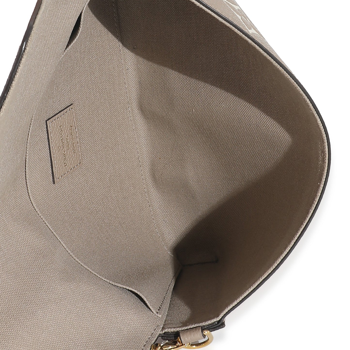 Louis Vuitton Louis Vuitton Tourterelle Creme Empreinte Giant Monogram Félicie Pochette