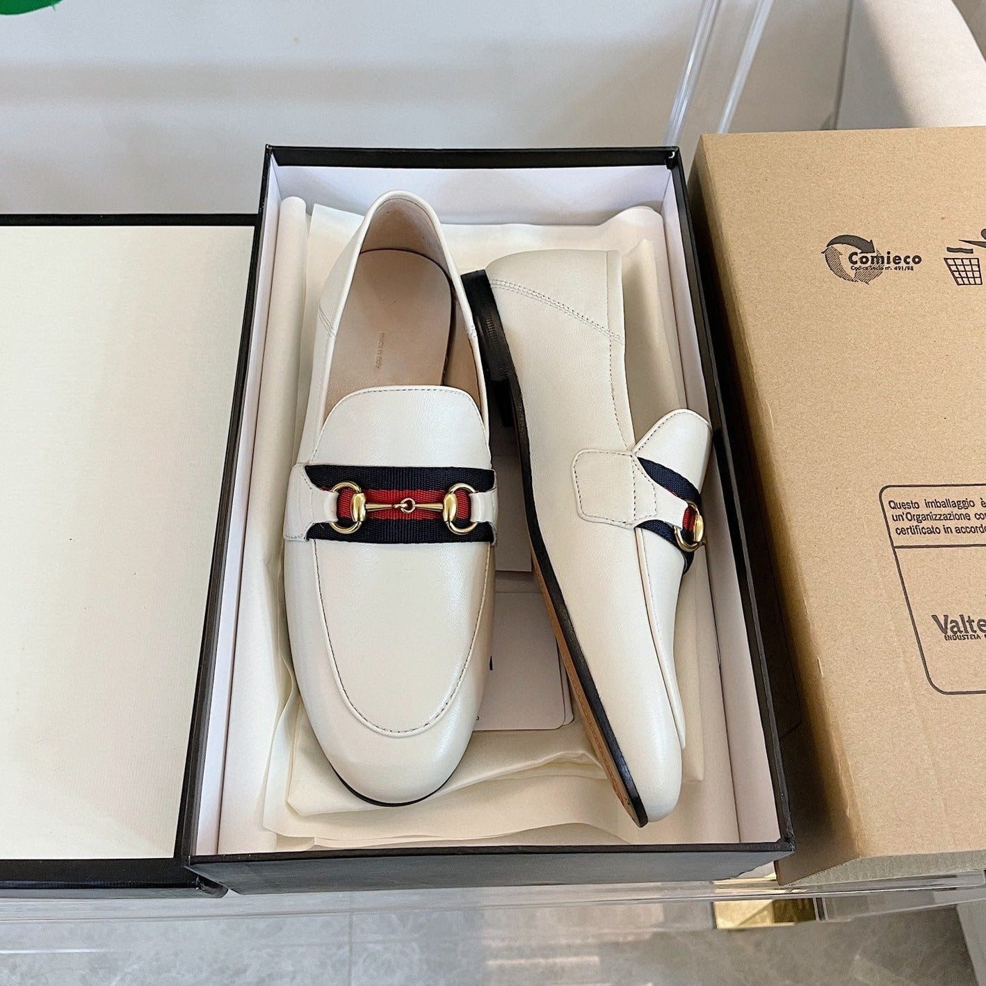 Luxury Gucci GG LOAFERS PRINCETOWN BEIGE