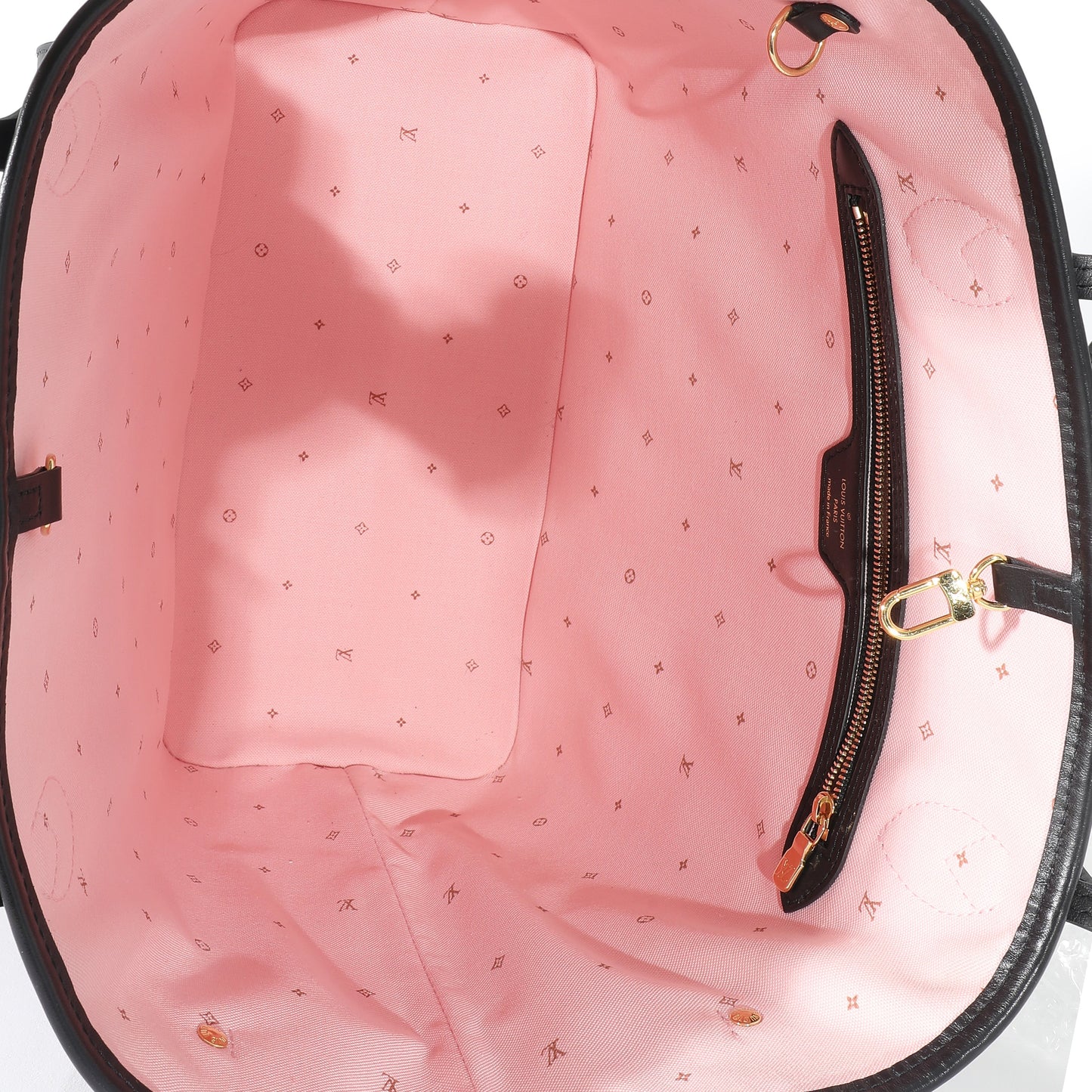 Louis Vuitton Louis Vuitton Black Pink Monogram Canvas Fall For You Neverfull MM