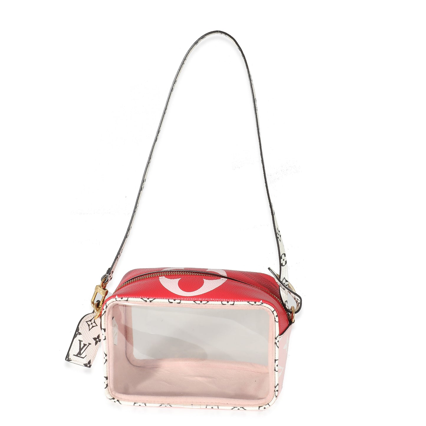 Louis Vuitton Louis Vuitton Red Monogram Giant Canvas PVC Beach Pouch