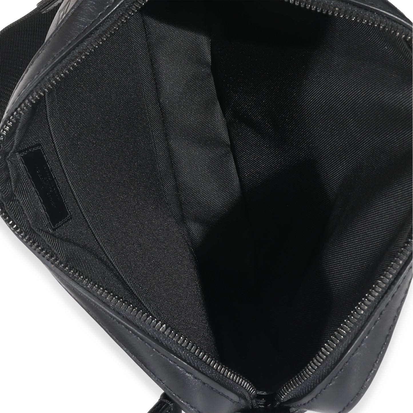 Louis Vuitton Louis Vuitton Black Monogram Shadow Leather Duo Messenger Bag