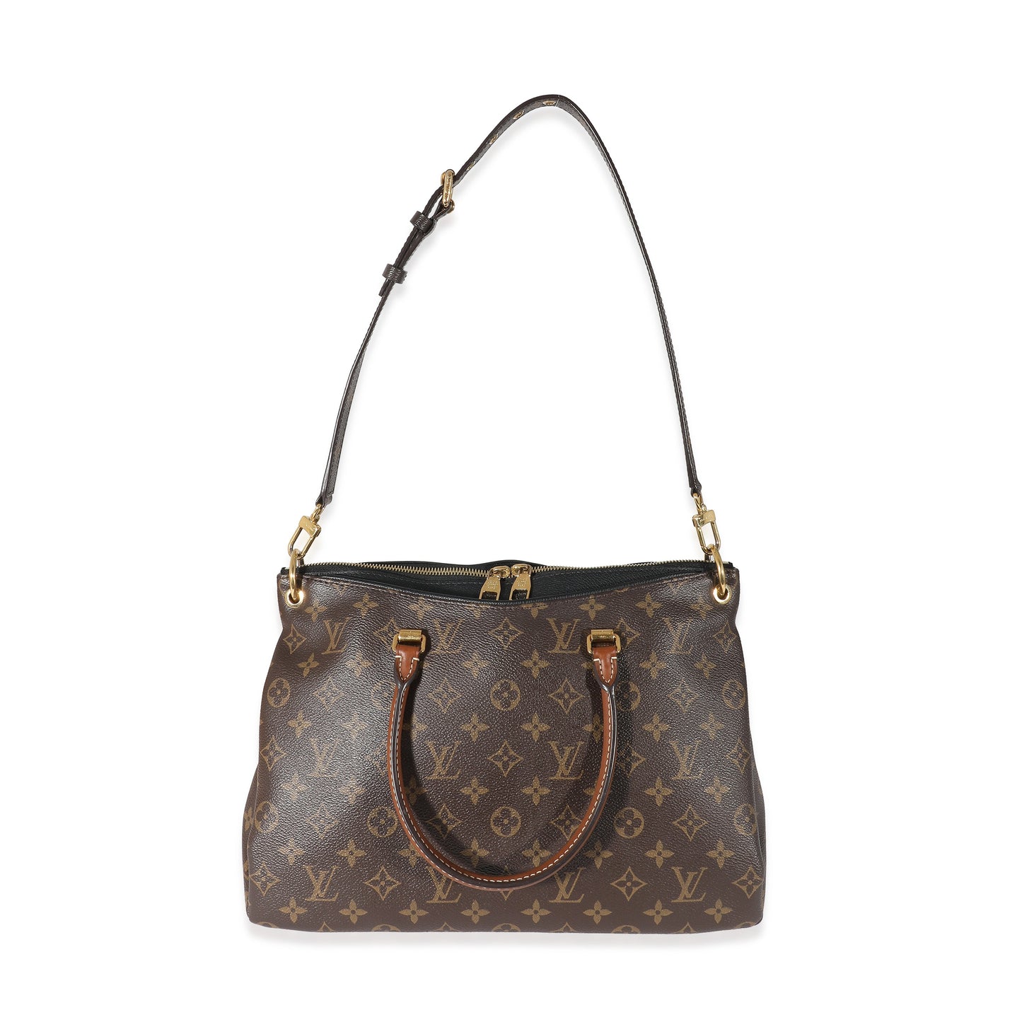 Louis Vuitton Louis Vuitton Black Monogram Canvas Pallas MM