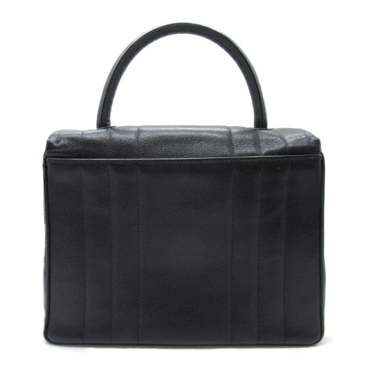 Chanel Mademoiselle Line Handbag Handbag Handbag Caviar S Black Ladies