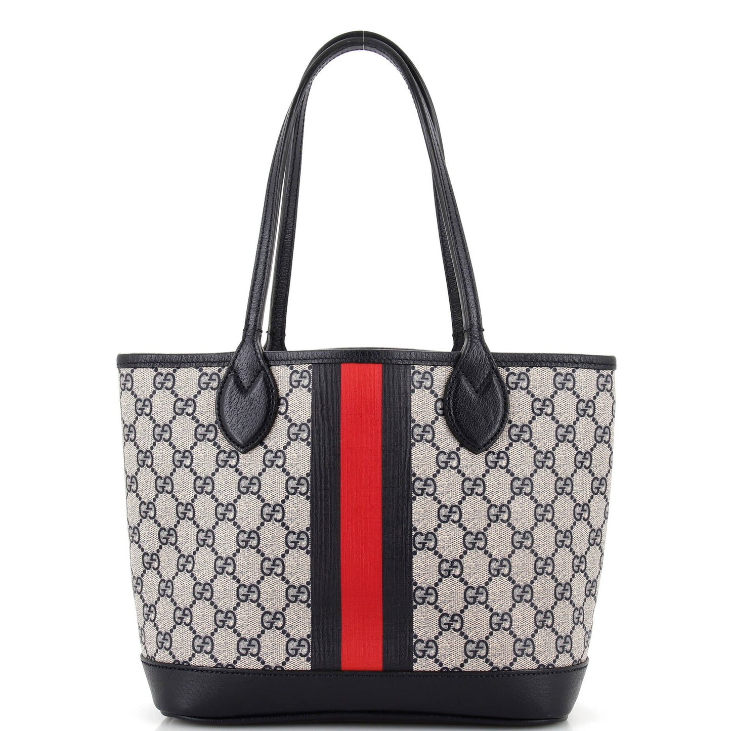 Luxury Gucci Trending 2025 Ophidia Open Shopping Tote GG Coated Canvas Small