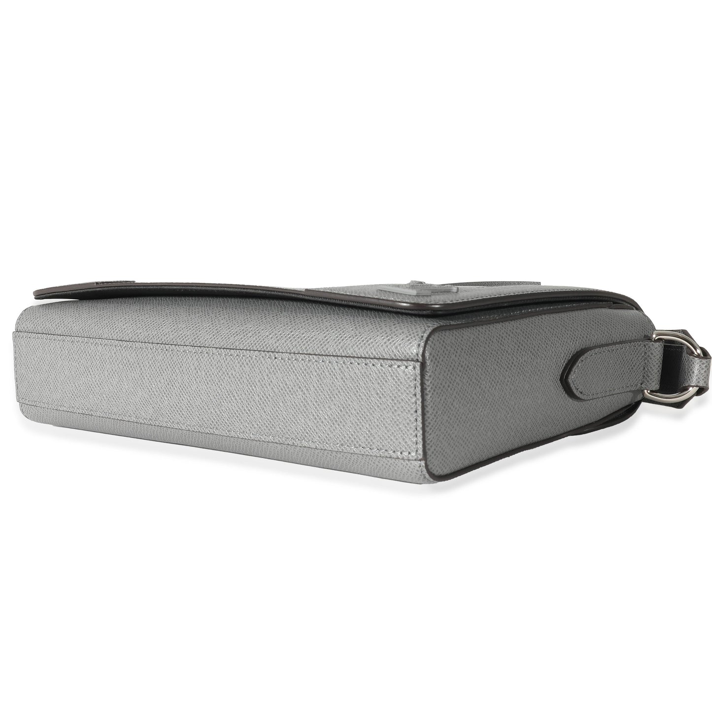Louis Vuitton Louis Vuitton Gray Taiga Leather New Flap Messenger