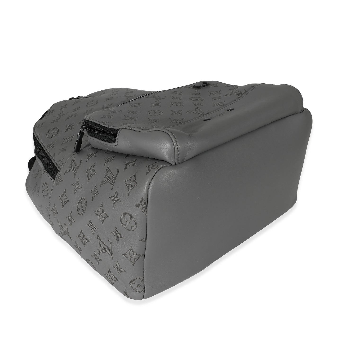 Louis Vuitton Louis Vuitton Anthracite Grey Monogram Shadow Racer Backpack
