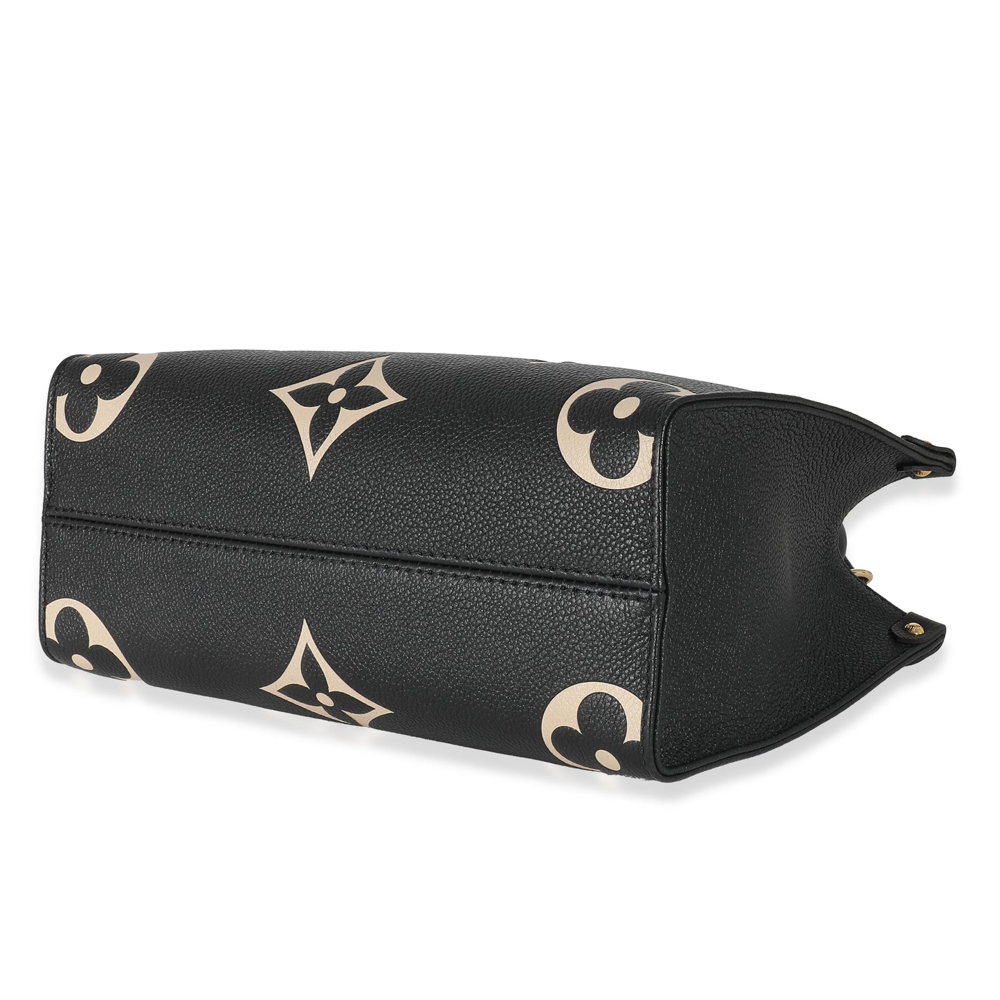 Louis Vuitton Louis Vuitton Black & Beige Bicolor Monogram Empreinte Onthego PM