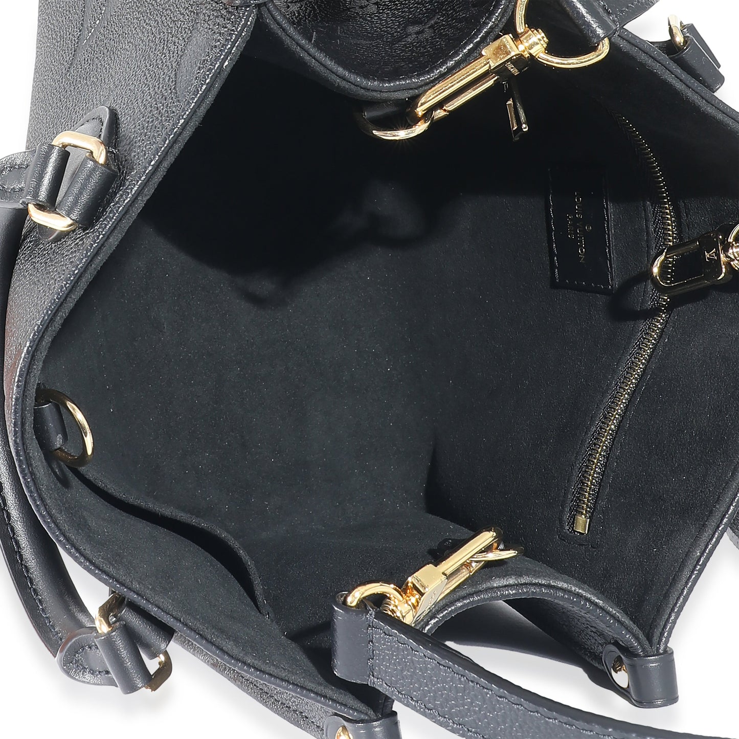 Louis Vuitton Black Monogram Empreinte Onthego PM