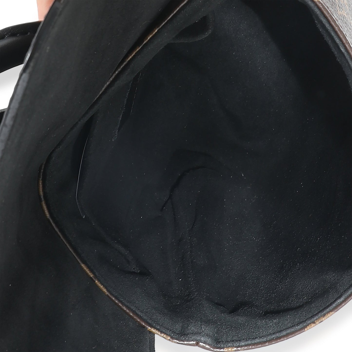 Louis Vuitton Louis Vuitton Black Calfskin Monogram Canvas Locky BB