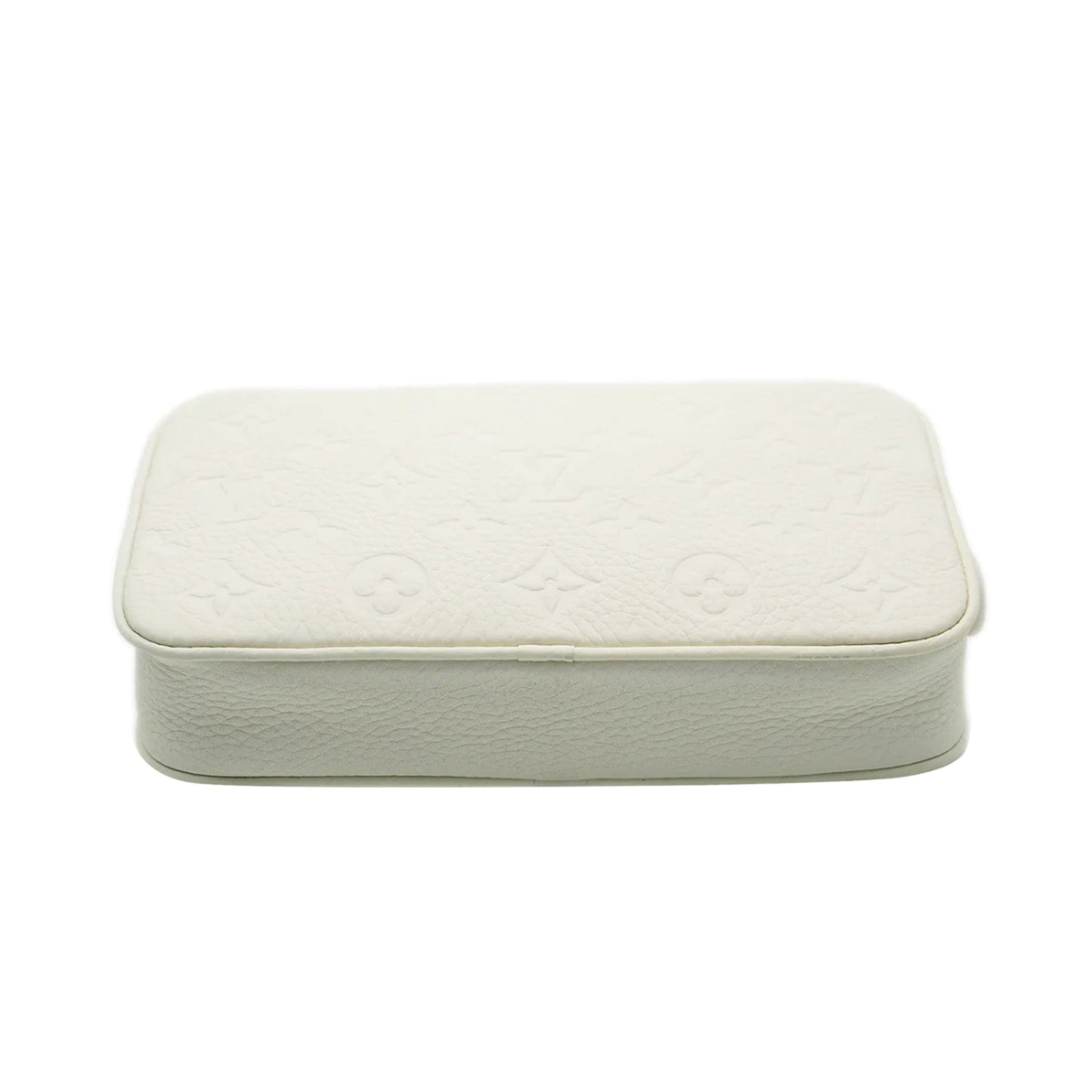 Louis Vuitton White Monogram Taurillon Pochette Volga