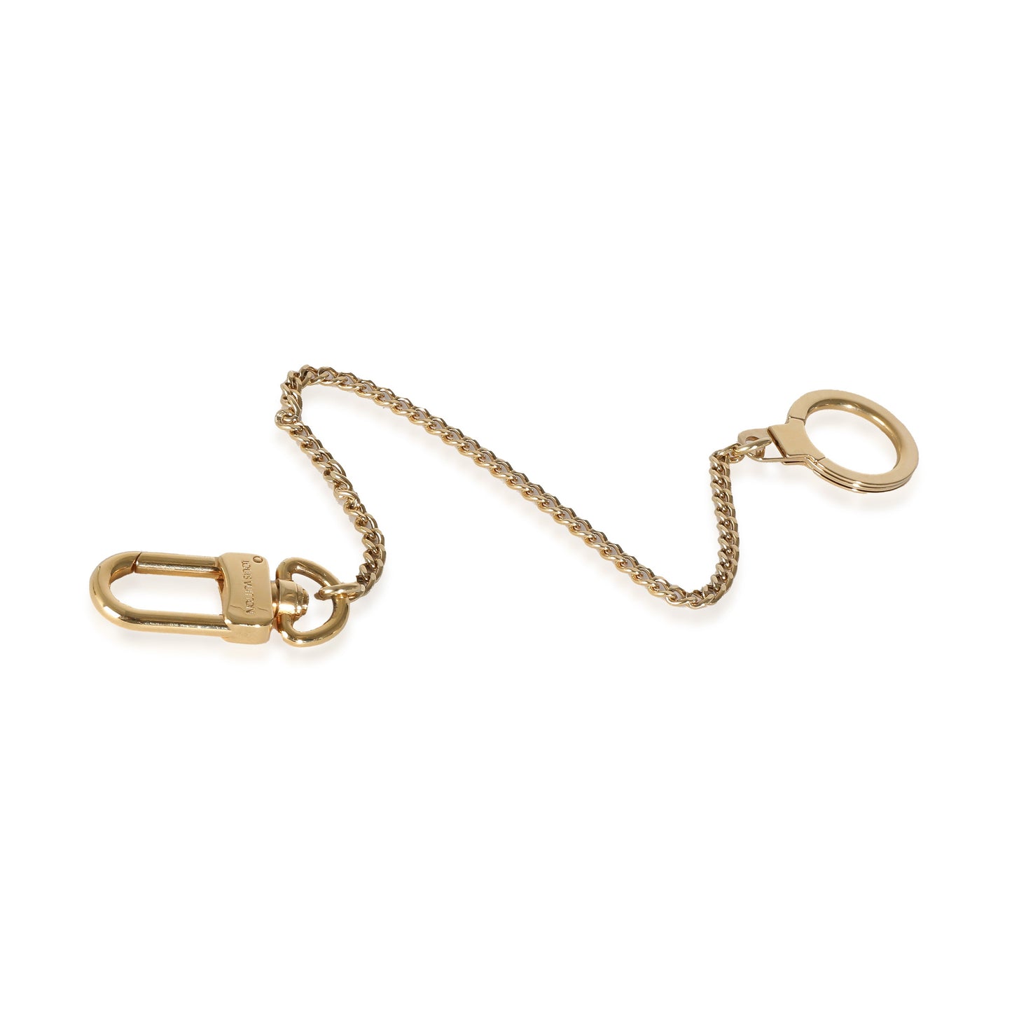 Louis Vuitton Louis Vuitton Gold Metal Bag Extender Key Chain