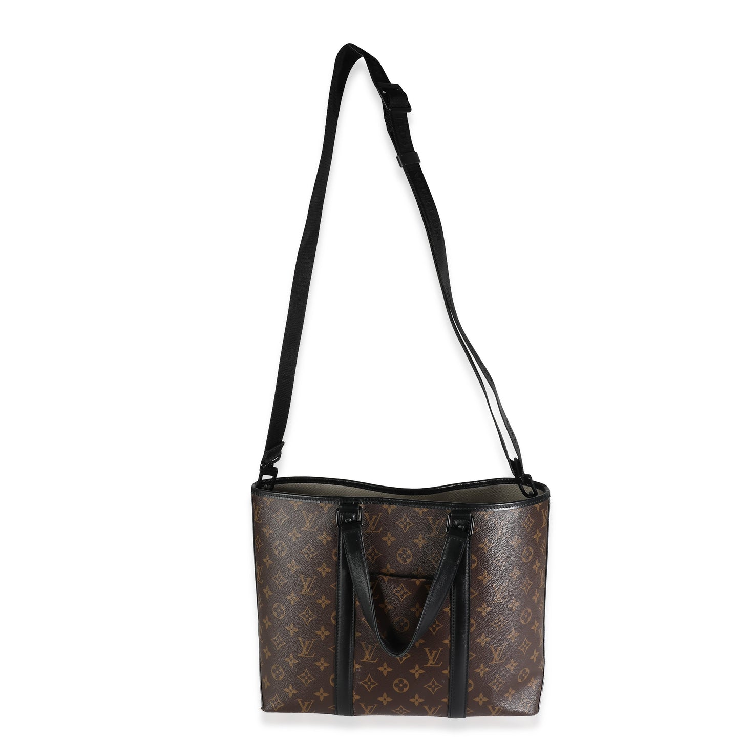 Louis Vuitton Louis Vuitton Monogram Macassar Canvas Weekend Tote