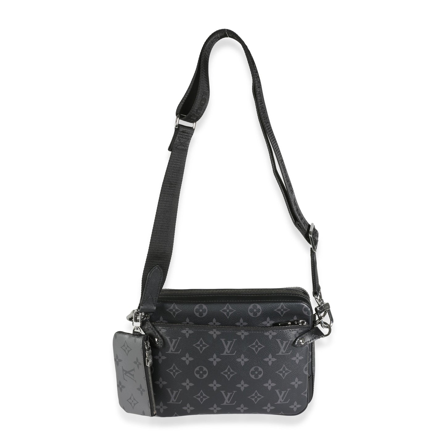 Louis Vuitton Reverse Monogram Eclipse Canvas Trio Messenger