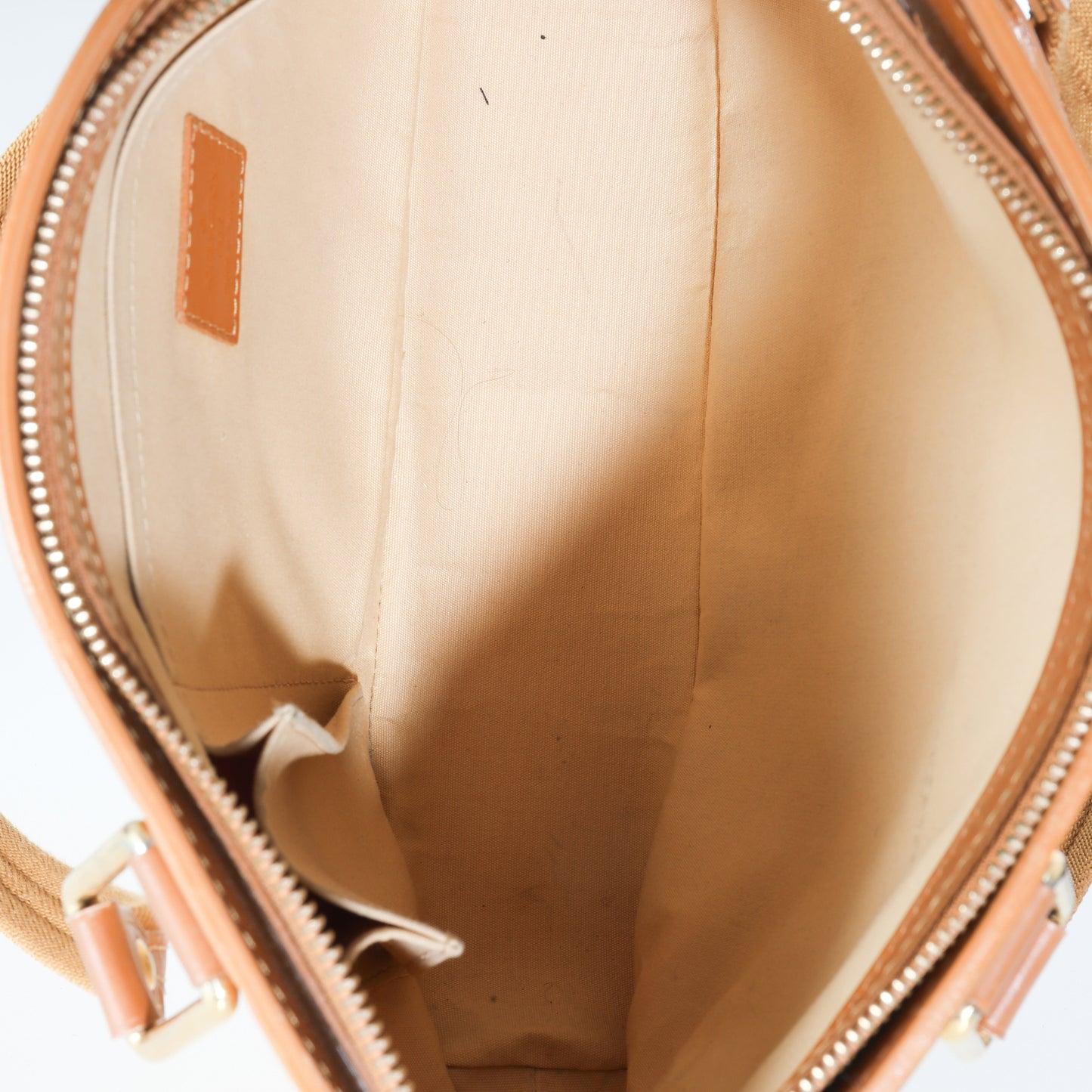 Louis Vuitton Beige Monogram Mini Lin Lucille PM