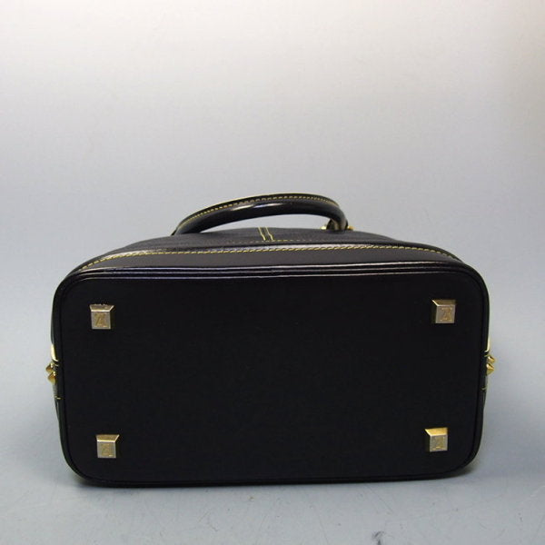 LOUIS VUITTON Handbag M91875 Calfskin Noir (Black) Suhari LockitPM Women
