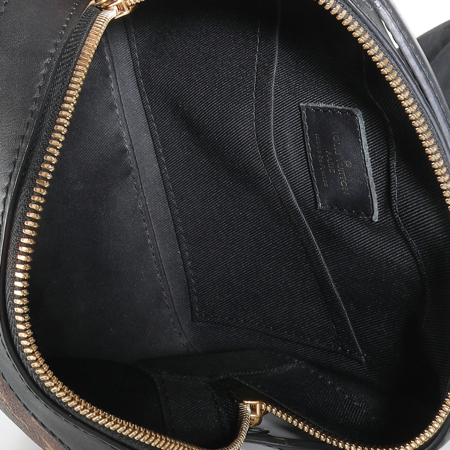 Louis Vuitton Black Monogram Canvas Saintonge