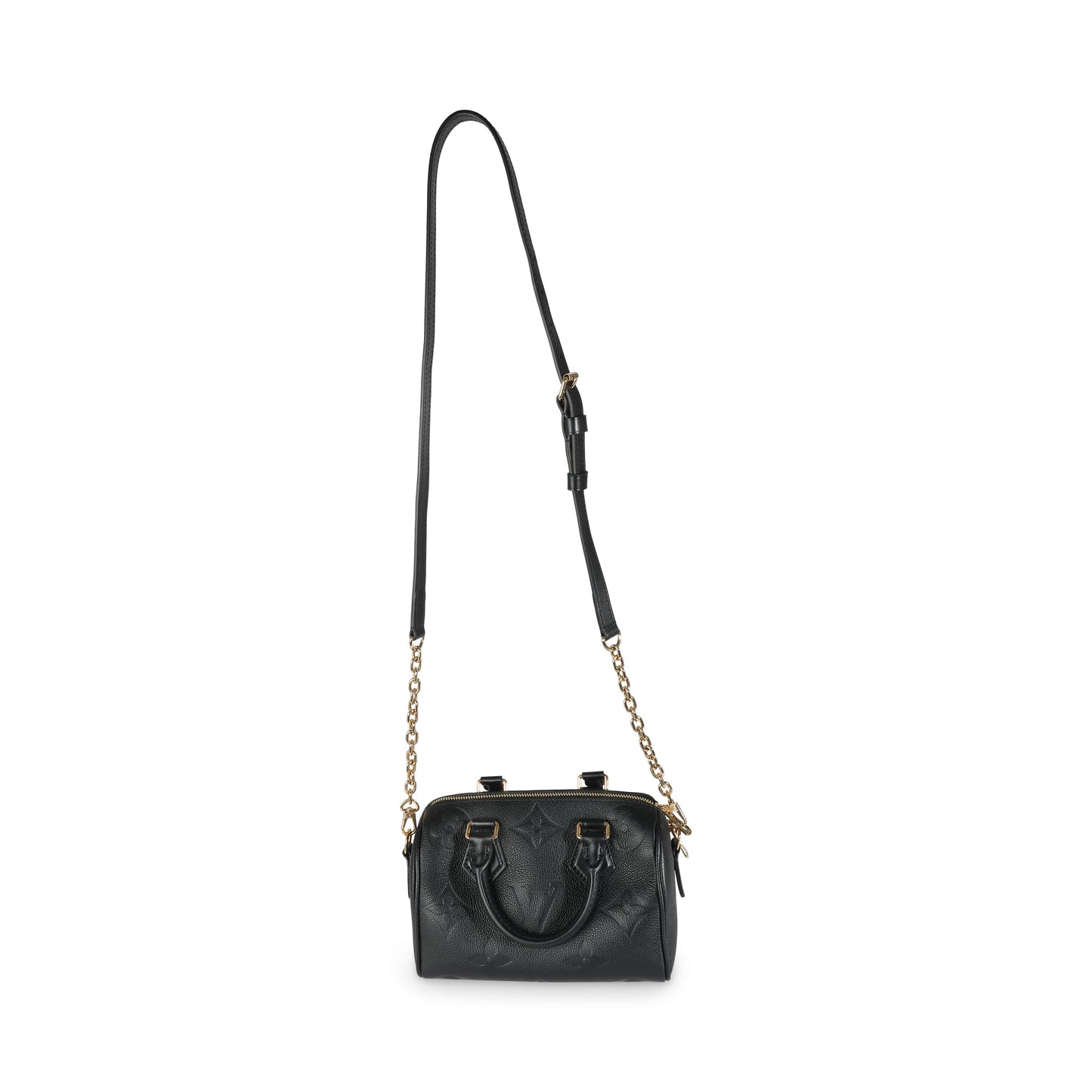 Louis Vuitton Black Monogram Giant Empriente Speedy Bandouliere 20