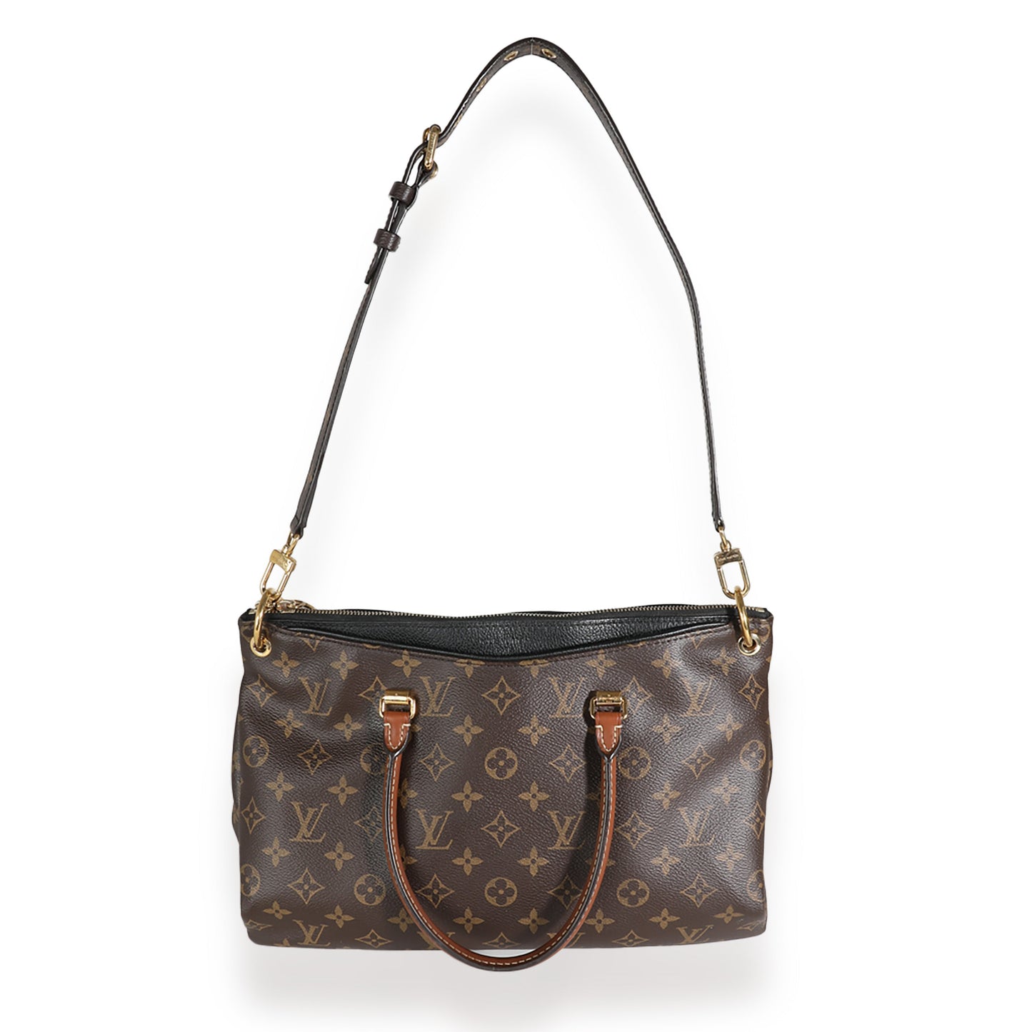 Louis Vuitton Black Monogram Canvas Pallas MM