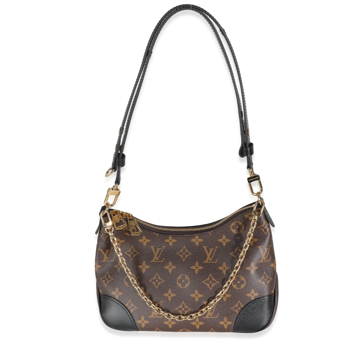 Louis Vuitton Black Monogram Canvas Boulogne NM